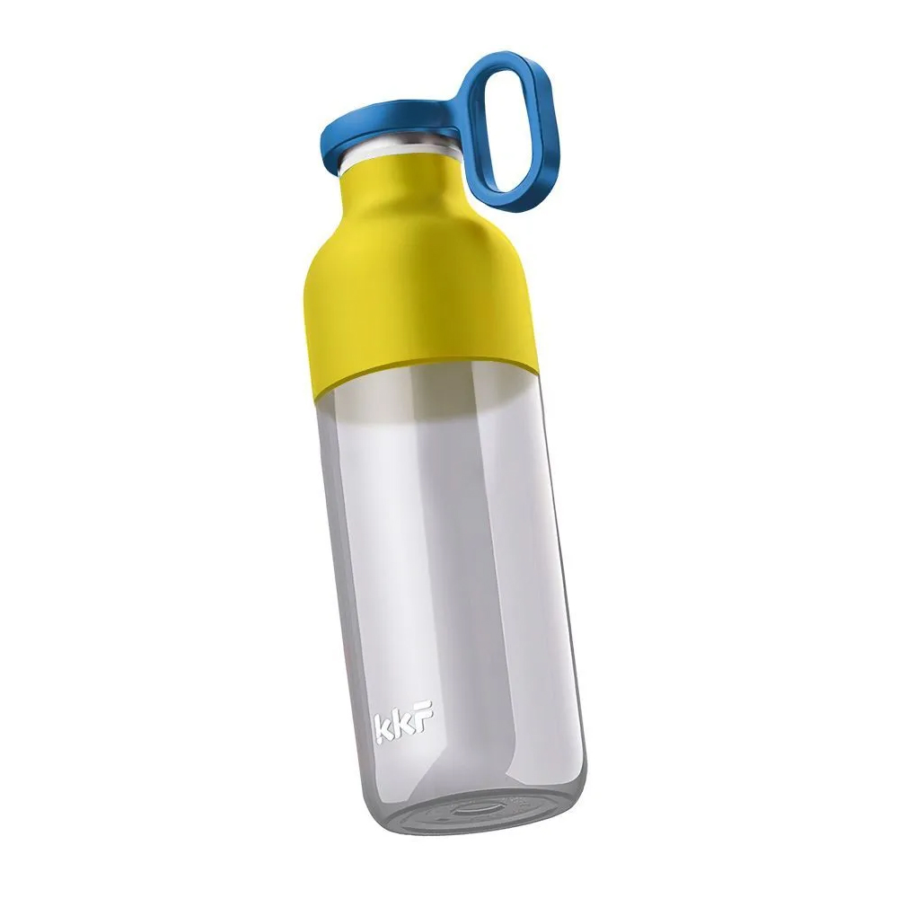 Бутылка спортивная KKF META sports water bottle, тритан, жёлтая